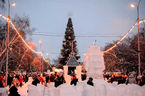 Новогодний Омск Новогодний Омск