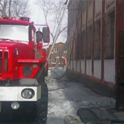 В омской школе №56 горел спортзал